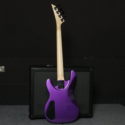 Jackson JS Series JS1X Concert Mini Short Scale Bass Minion Guitar, Amaranth FB , Pavo Purple ( JS1 / JS-1X / JS / Mini Bass )