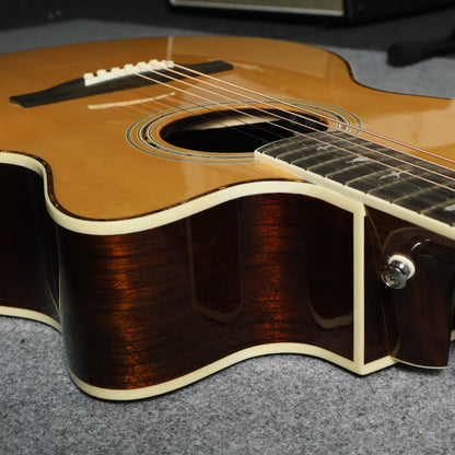 PRS SE A40E Angelus Hollow Body Acoustic-Electric Guitar with Fishman Equalizer Pick up - Natural ( A40-E / A 40E )