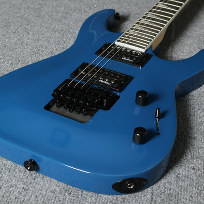 Jackson JS Series Dinky Archtop JS32 DKA Double Humbucker (HH) Floyd Rose Electric Guitar, Amaranth FB - Bright Blue