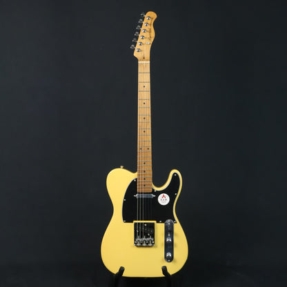 Bacchus BTE-1-RSM/M Roasted Maple Fretboard, Telecaster Electric Guitar w/ Bacchus S-S Pickup - Butterscotch Blonde