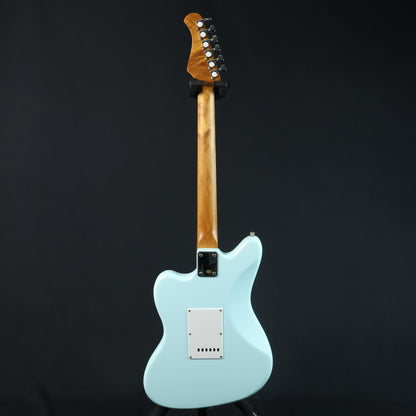 Bacchus BJM-1-RSM/M Roasted Maple Fretboard, Jazzmaster Electric Guitar w/ Bacchus BP-90 Pickups , Pastel Sonic Blue