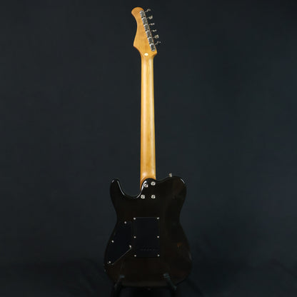 Bacchus TAC24 FMH-RSM/M Roasted Maple Fretboard, Flame Mahogany Telecaster Electric Guitar w/ H-H - Natural Black Burst