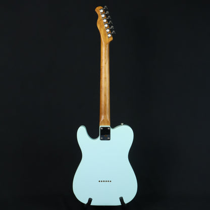 Bacchus BTE-2-RSM/M Roasted Maple Fretboard, Telecaster Electric Guitar w P-90 & Single Coil Pickups - Pastel Sonic Blue