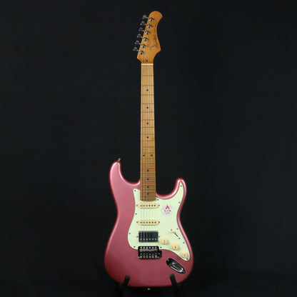 Bacchus BST-2-RSM/M Roasted Maple Fretboard, Stratocaster Electric Guitar w/ Bacchus SSH Pickups - Burgundy Mist / BST2