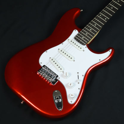 Bacchus BST-1R Universe Series Rosewood Fretboard, Stratocaster Electric Guitar w/ Bacchus SSS Pickups - Candy Apple Red