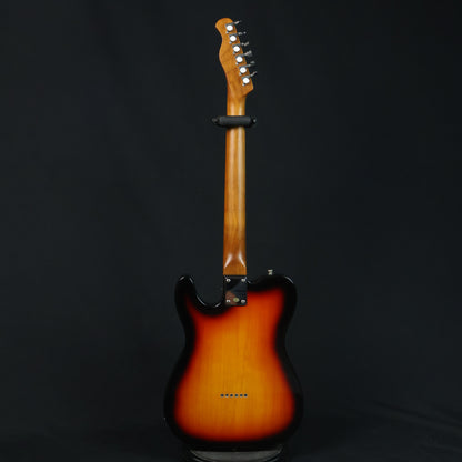 Bacchus BTE-2-RSM/M Roasted Maple Fretboard, Telecaster Electric Guitar W/ P-90 & Single Coil Pickups - 3-Tone Sunburst