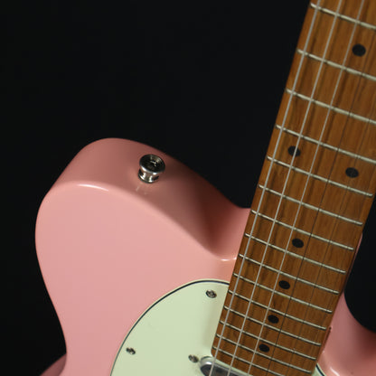 Bacchus BTE-1-RSM/M Roasted Maple Fretboard, Telecaster Electric Guitar w/ Bacchus S-S Pickup - Shell Pink ( BTE BTE1 )