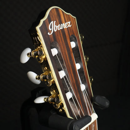 Ibanez TOD10N Tim Henson Signature Nylon Acoustic-Electric Guitar - Transparent Black Flat ( TOD-10N / TOD 10N / TBK )