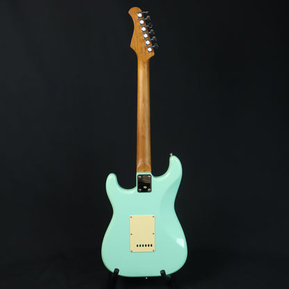 Bacchus BST-1-RSM/M Universe Series Roasted Maple FB, Stratocaster Electric Guitar w/ Bacchus SSS Pickups- Seafoam Green