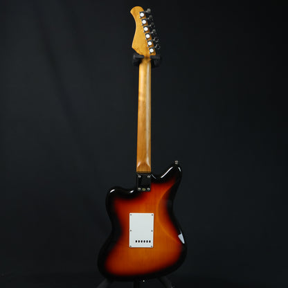 Bacchus BJM-1-RSM/M Roasted Maple Fretboard, Jazzmaster Electric Guitar w/ Bacchus BP-90 Pickups , 3-Tone Sunburst