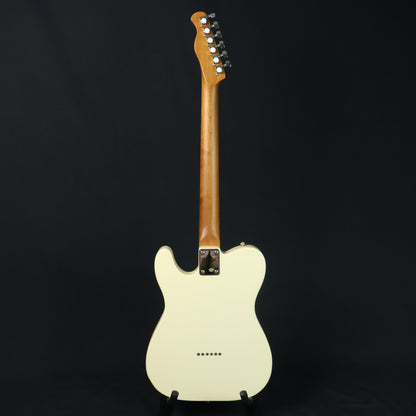 Bacchus BTE-1-RSM/M Roasted Maple Fretboard, Telecaster Electric Guitar w/ Bacchus S-S Pickup - Olympic White ( BTE )