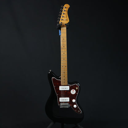 Bacchus BJM-1-RSM/M Universe Series Roasted Maple Fretboard, Jazzmaster Electric Guitar w/ Bacchus BP-90 Pickups - Black