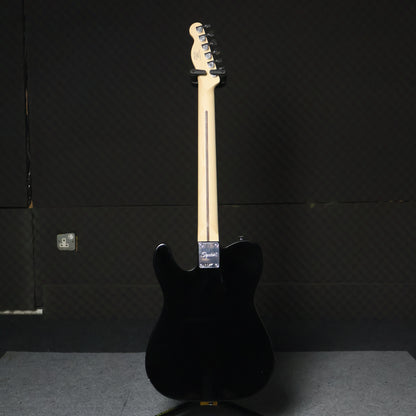 Squier by Fender FSR Bullet Single Coil Telecaster Electric Guitar for Beginner, Maple FB, Black