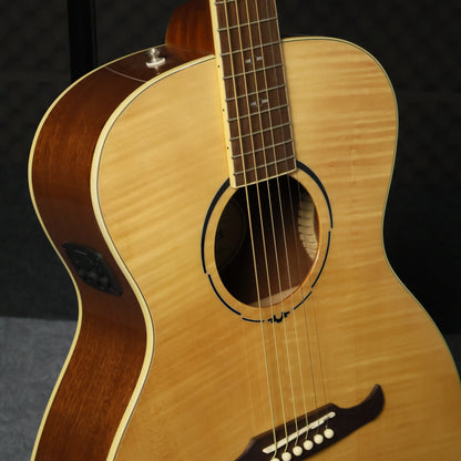 Fender FA-235E Concert Semi Acoustic Guitar with Fishman Electronics Laurel FB, Natural ( FA235E / FA 235E / FA-235-E )