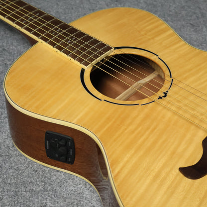 Fender FA-235E Concert Semi Acoustic Guitar with Fishman Electronics Laurel FB, Natural ( FA235E / FA 235E / FA-235-E )