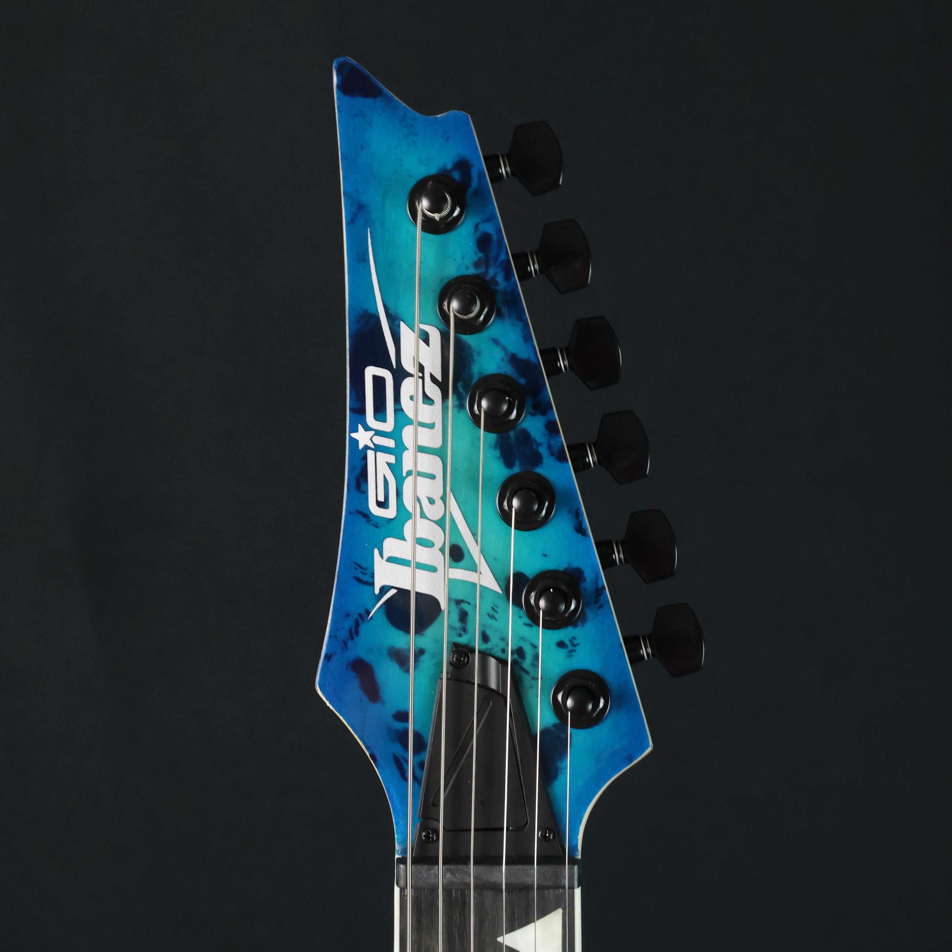 Ibanez Gio GRGR221PA HH Solid Body Electric Guitar - Aqua Burst