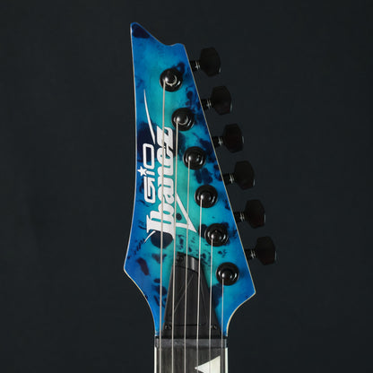 Ibanez Gio GRGR221PA HH Solid Body Electric Guitar  - Aqua Burst ( GRGR221PA-AQB / GRGR221-PA )