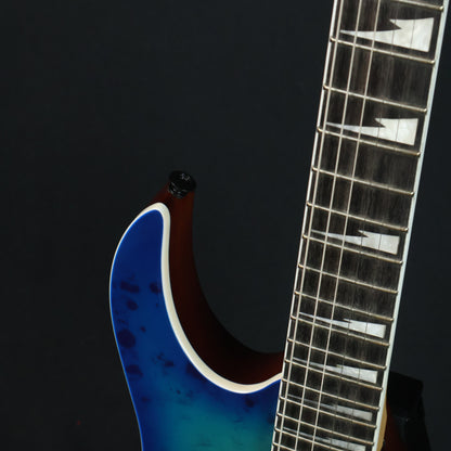 Ibanez Gio GRGR221PA HH Solid Body Electric Guitar  - Aqua Burst ( GRGR221PA-AQB / GRGR221-PA )