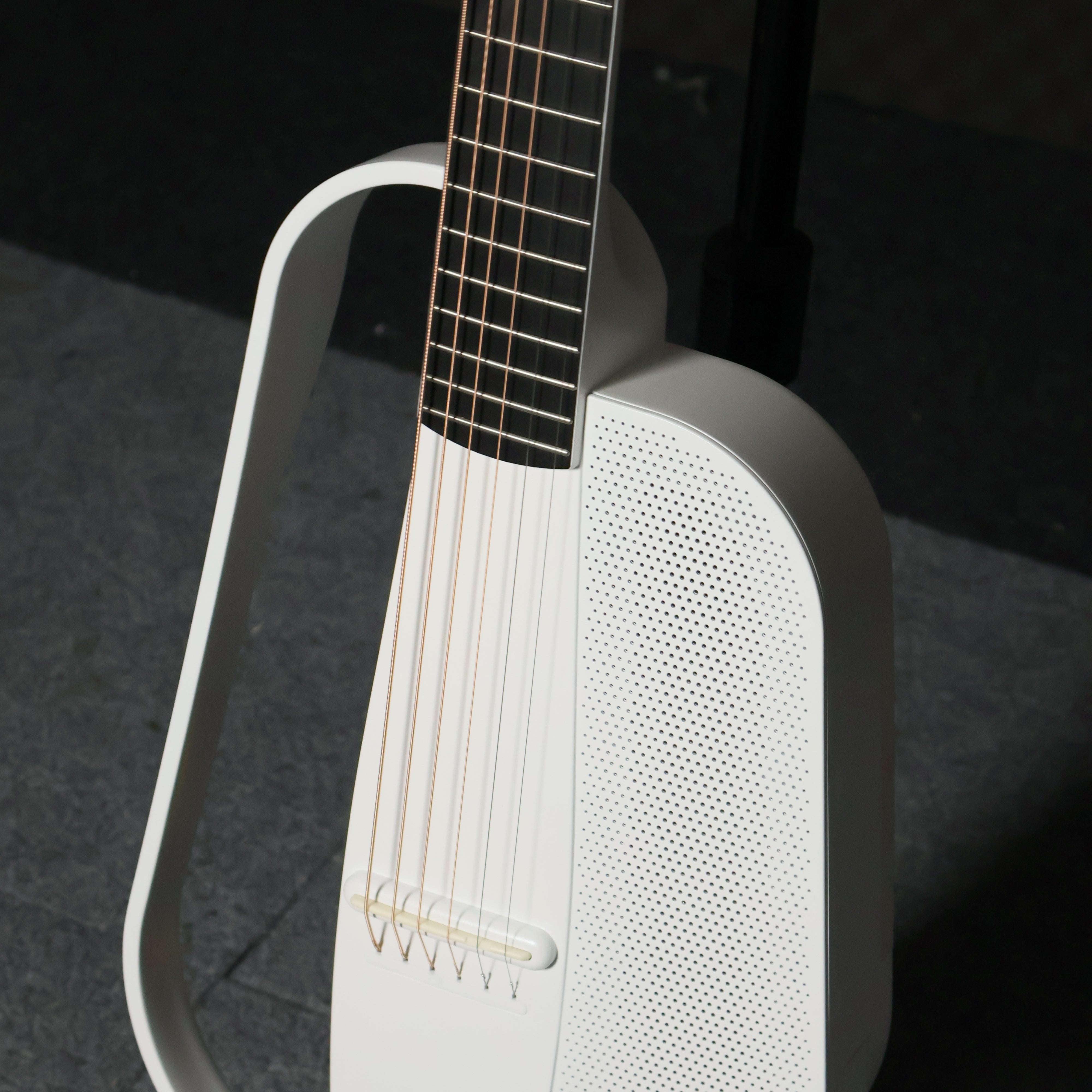 Enya NEXG 2 38 inch Carbon Fiber Acoustic-Electric Guitar - White