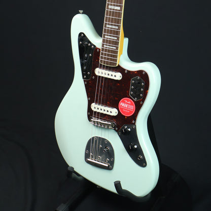 Squier Classic Vibe 70s Jaguar Electric Guitar, Laurel FB - Surf Green ( CV70s Jag )