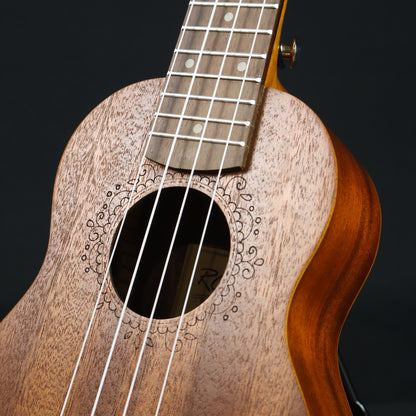 KAPPA Series 21 inch Soprano Ukulele with Pickup / with EQ - Sapele Wood (RCStromm / UK-21-30M-EQ)