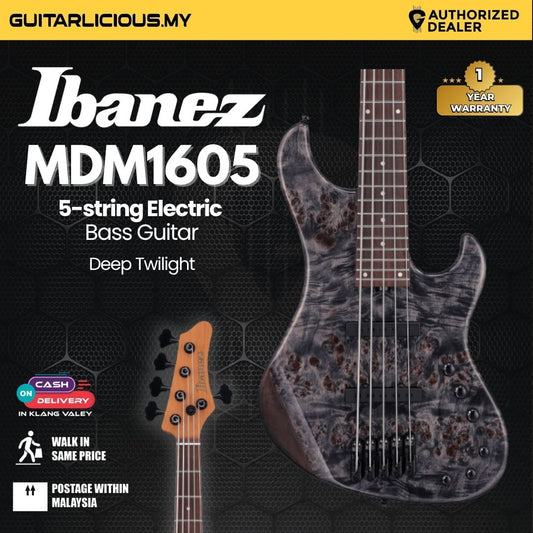 Ibanez Mode MDM1605 5-string Electric Bass Guitar - Deep Twilight