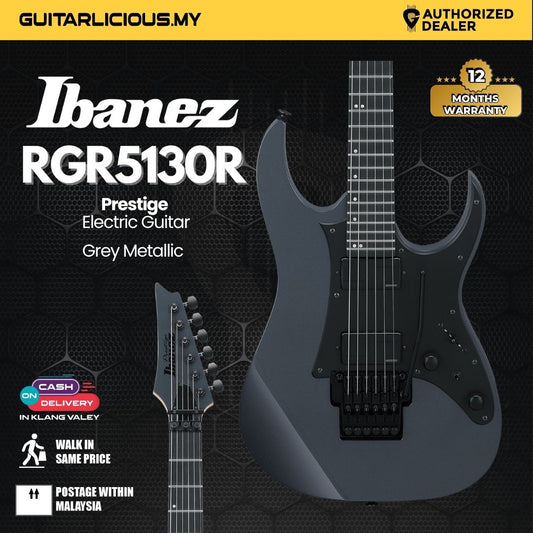 Ibanez Prestige RGR5130R Electric Guitar - Gray Metallic