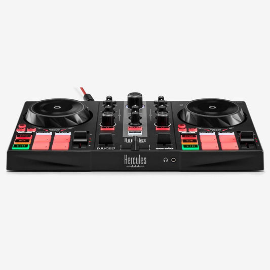 Hercules DJControl Inpulse 200 MK2, Portable USB DJ Controller w/ Beatmatch Guide & DJ software DJUCED/Serato DJ Lite