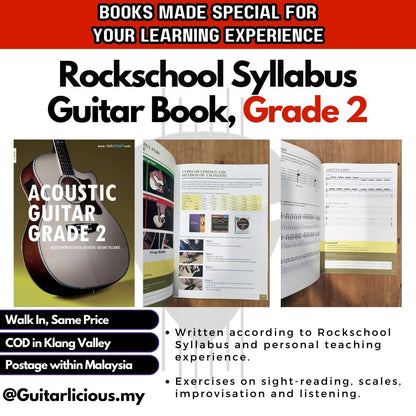 Acoustic Guitar Book - Ionian Studio From Beginner to Grade 3 / Music Learning Book