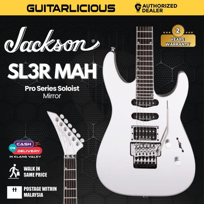 Jackson Pro Soloist SL3R MAH Electric Guitar, Ebony FB, Mirror
