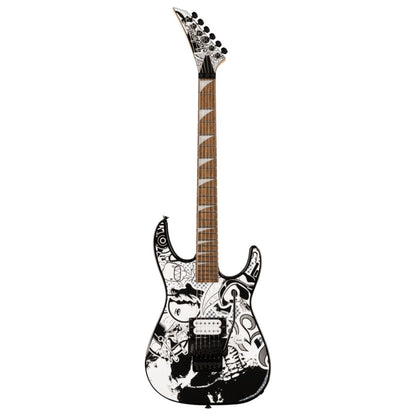 Jackson X Series Dinky DK1 H Electric Guitar, Laurel FB, Scull Kaos