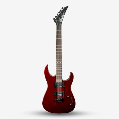 JACKSON JS Series Dinky JS12 Double Humbucker (HH) Electric Guitar, Amaranth FB, Metallic Red (JS-12 / JS 12)