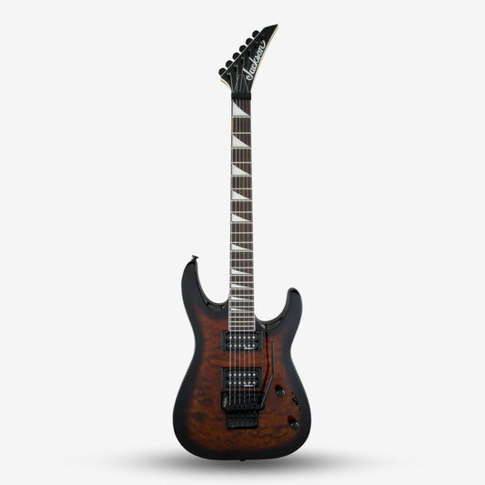 JACKSON JS Series Dinky Arch Top JS32Q DKA Electric Guitar with TREMOLO , Amaranth FB - Dark Sunburst