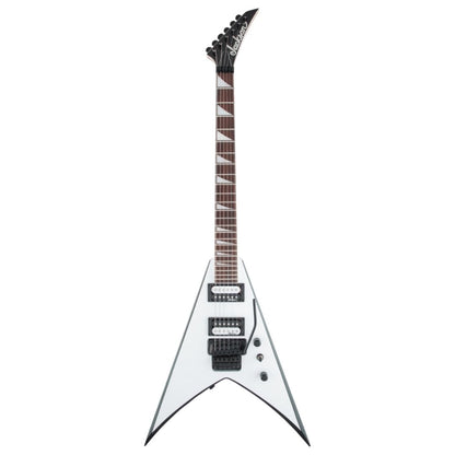 Jackson JS Series King V JS32 Electric Guitar, Amaranth FB, Black with White Bevels