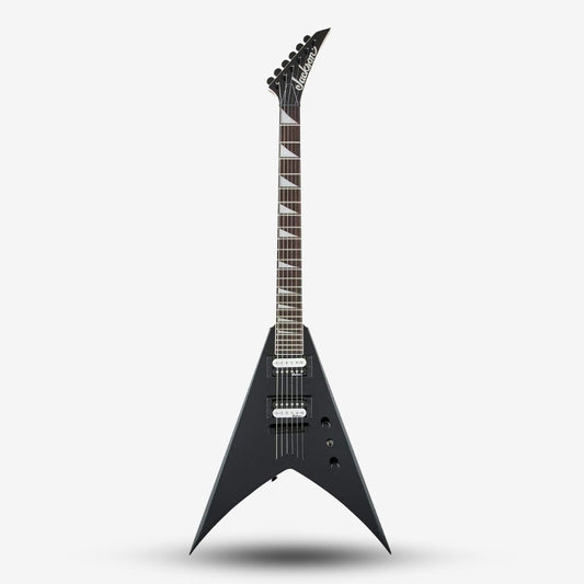 Jackson JS Series King V JS32T with Double Humbucker Electric Guitar, Amaranth FB - Gloss Black (JS32 / JS32T / JS-32 )