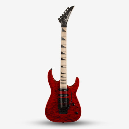 Jackson FSR Dinky JS34Q DKA-M (HSS) Floyd Rose Electric Guitar - Transparent Red ( JS 34Q / JS-34Q )