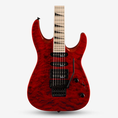 Jackson FSR Dinky JS34Q DKA-M (HSS) Floyd Rose Electric Guitar - Transparent Red ( JS 34Q / JS-34Q )