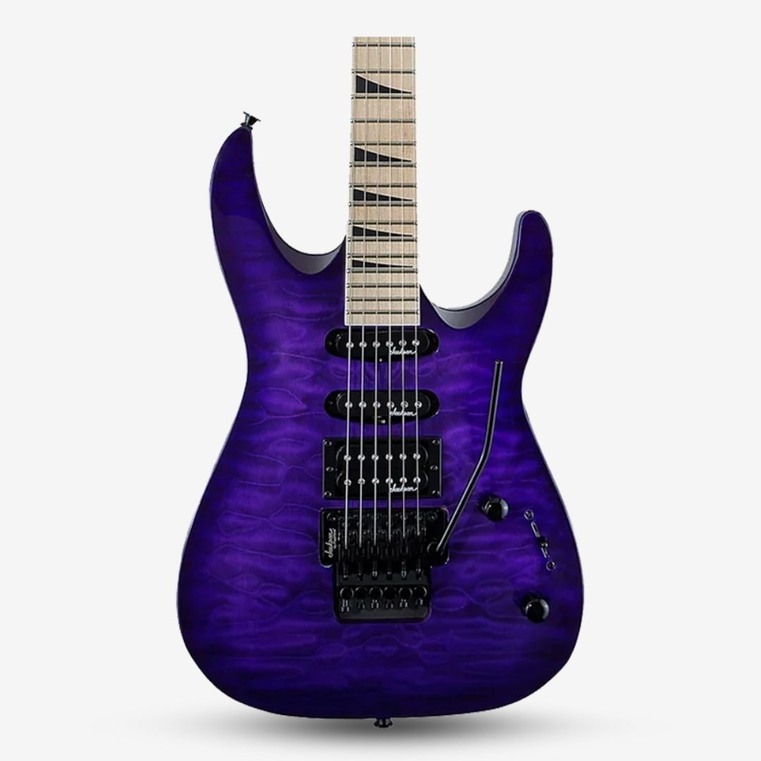 Jackson JS34Q Dinky DKA-M (HSS) - Electric Guitar - Transparent