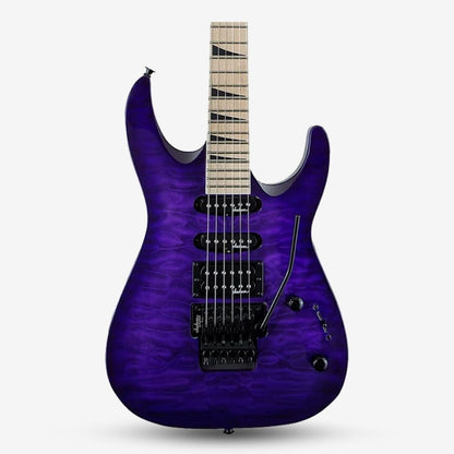 Jackson JS Series JS34Q Dinky DKA-M (HSS) Floyd Rose Electric Guitar - Transparent Purple ( JS-34Q / JS 34Q )