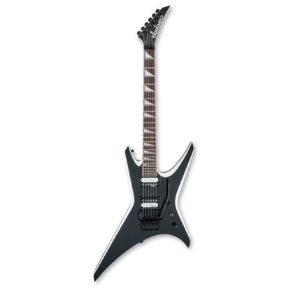 Jackson JS Series Warrior JS32 Electric Guitar, Amaranth FB, Black w/White Bevels
