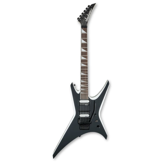 Jackson JS Series Warrior JS32 Electric Guitar, Amaranth FB, Black w/White Bevels