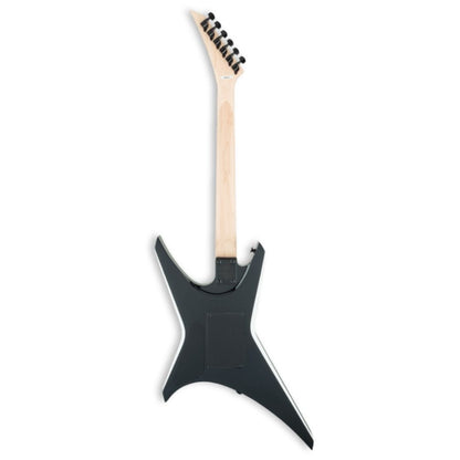 Jackson JS Series Warrior JS32 Electric Guitar, Amaranth FB, Black w/White Bevels