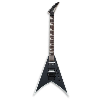 Jackson JS Series King V JS32 Electric Guitar, Amaranth FB, White with Black Bevels