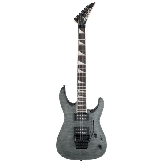 Jackson JS Series Dinky Archtop JS32Q DKA Electric Guitar, Amaranth FB, Transparent Black
