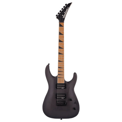Jackson JS Series Dinky Arch Top JS24 DKAM Electric Guitar, Caramelized Maple FB, Black Stain