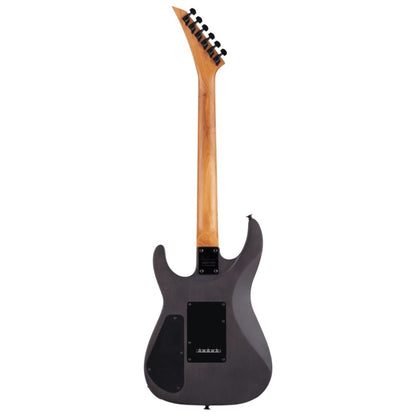 Jackson JS Series Dinky Arch Top JS24 DKAM Electric Guitar, Caramelized Maple FB, Black Stain