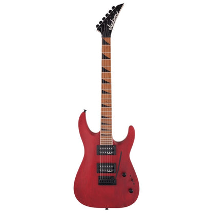 Jackson JS Series Dinky Arch Top JS24 DKAM Electric Guitar, Caramelized Maple FB, Red Stain