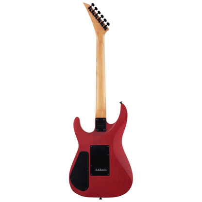 Jackson JS Series Dinky Arch Top JS24 DKAM Electric Guitar, Caramelized Maple FB, Red Stain