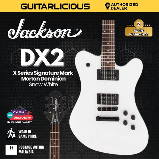 Jackson X Series Mark Morton Signature Dominion Electric Guitar, Snow White