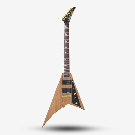 Jackson FSR JS Series Rhoads JS32T with Humbucker Electric Guitar with Black Pickguard - Natural Oil (JS32 / JS-32T )